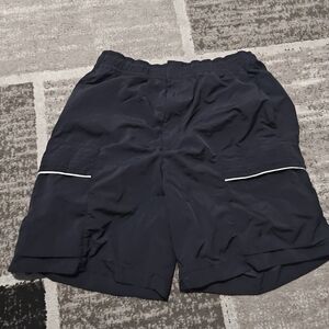 New M Nike Sportswear Style Essentials Woven Tech Shorts Black